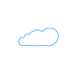 cloud vector element
