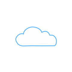 cloud vector element