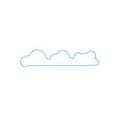 cloud vector element