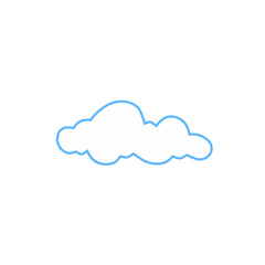 cloud vector element