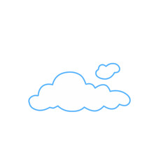 cloud vector element