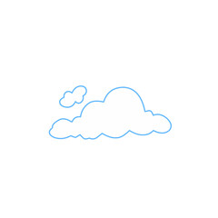 cloud vector element