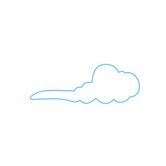 cloud vector element