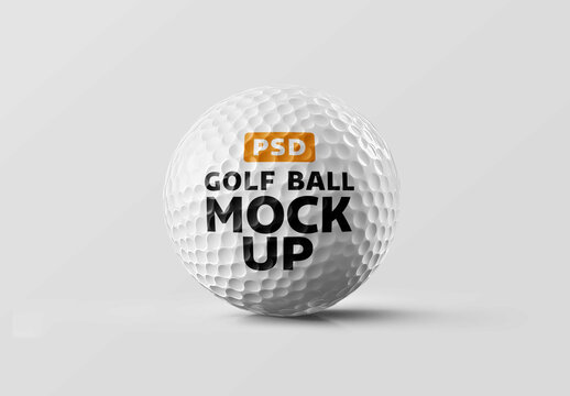 Golf Ball Mockup