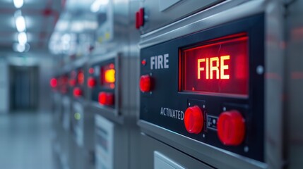 Activated Fire Alarm System