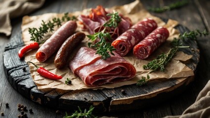 cold antipasto cuts deli meats cold appetizer meat platter