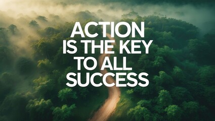 Inspiring and motivational quotes for business and education with uplifting text on a wall background.