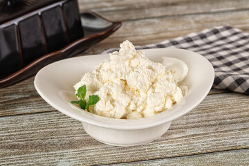 Ricotta cottage chese for breakfast