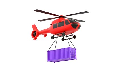 Container air transport rescue