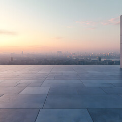 Fototapeta premium empty rooftop