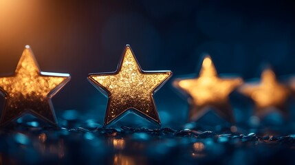 32. A digital platform with consumer feedback, showcasing 5-star ratings and a professional reputation ranking for businesses