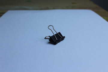 paper clip isolated on white background