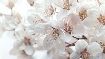 A clean, white backdrop emphasizes simplicity and purity.