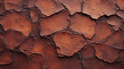 Abstract Textured Rusted Metallic Brown Surface