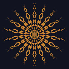Creative luxury mandala background design