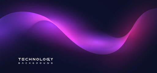 Purple digital technology futuristic internet network connection dark black background, blue abstract cyber information communication, Ai big data science innovation future tech illustration vector 3d