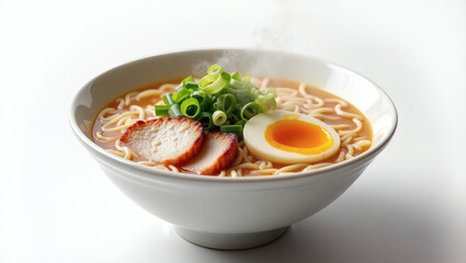 Steaming Hot Ramen with Egg and Chashu