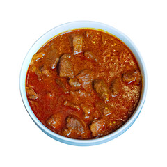 Delicious and Spicy Beef Curry Served in a Bowl