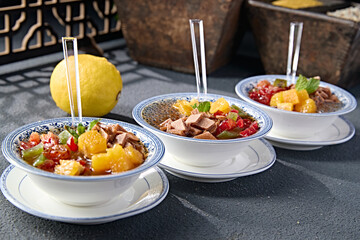 Passion fruit preserved fruit Sichuan ice jelly