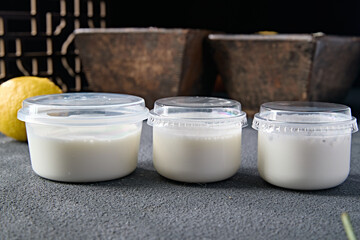 Take-away homemade delicious grassland-style pure yogurt