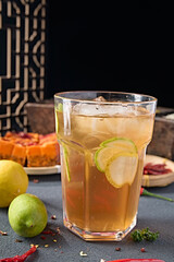 Cooling drinks iced black tea lemon iced black tea iced oolong tea