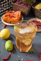 Cooling drinks iced black tea lemon iced black tea iced oolong tea