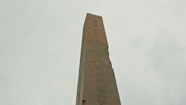 obelisk in templ of karnak