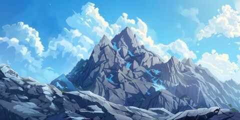 Dragon's Spine. Majestic mountain range resembling a sleeping dragon