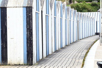 umkleidekabinen in Yport