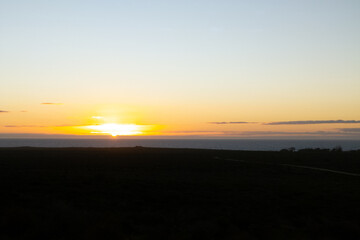 Obraz premium Summer sunset in South Africa