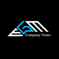 EGM logo design, EGM simple and modern logo. EGM luxurious alphabet design