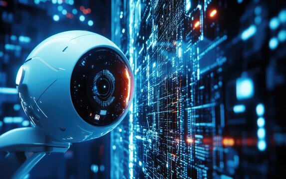 Advanced surveillance system with data processing