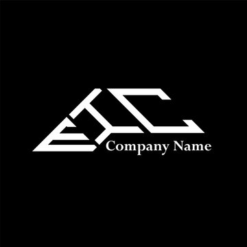 EIC logo design, EIC simple and modern logo. EIC luxurious alphabet design