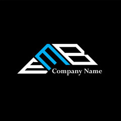 EMB logo design, EMB simple and modern logo. EMB luxurious alphabet design