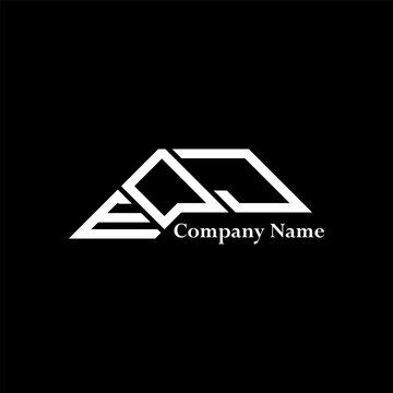 EOJ logo design, EOJ simple and modern logo. EOJ luxurious alphabet design