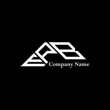 EPB logo design, EPB simple and modern logo. EPB luxurious alphabet design