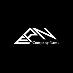 EPN logo design, EPN simple and modern logo. EPN luxurious alphabet design