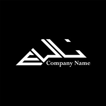 EUL logo design, EUL simple and modern logo. EUL luxurious alphabet design