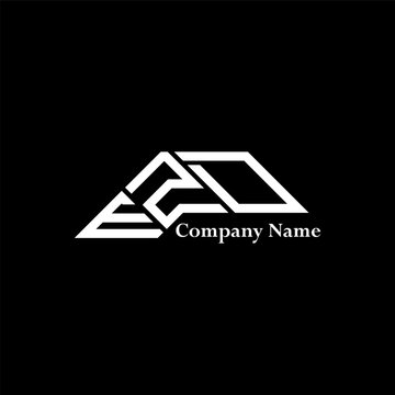 EZD logo design, EZD simple and modern logo. EZD luxurious alphabet design