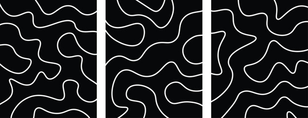 Zigzag basic pattern background