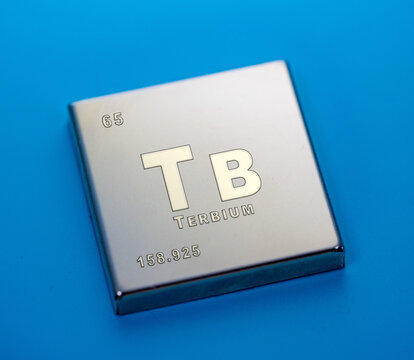 Terbium Used in green phosphors for screens and lighting.