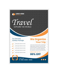 A4 Creative vector Business Marketing flyer template for grow your business.