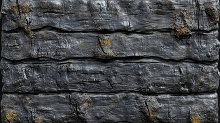 Dark Grey Stone Wall Texture Background Image