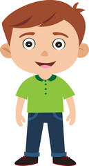 BOY WITH HAPPY EXPRESION