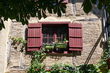 Fenster in Bergerac