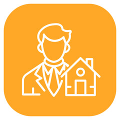 Real Estate Agent Icon