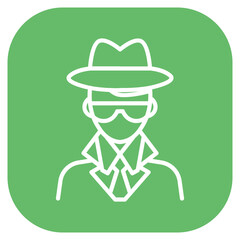 Undercover Agent Icon