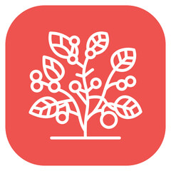 Berry Bush Icon