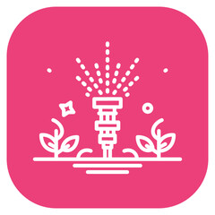 Irrigation Sprinkler Icon