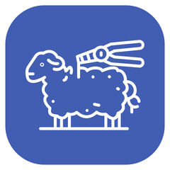 Sheep Shearing Icon
